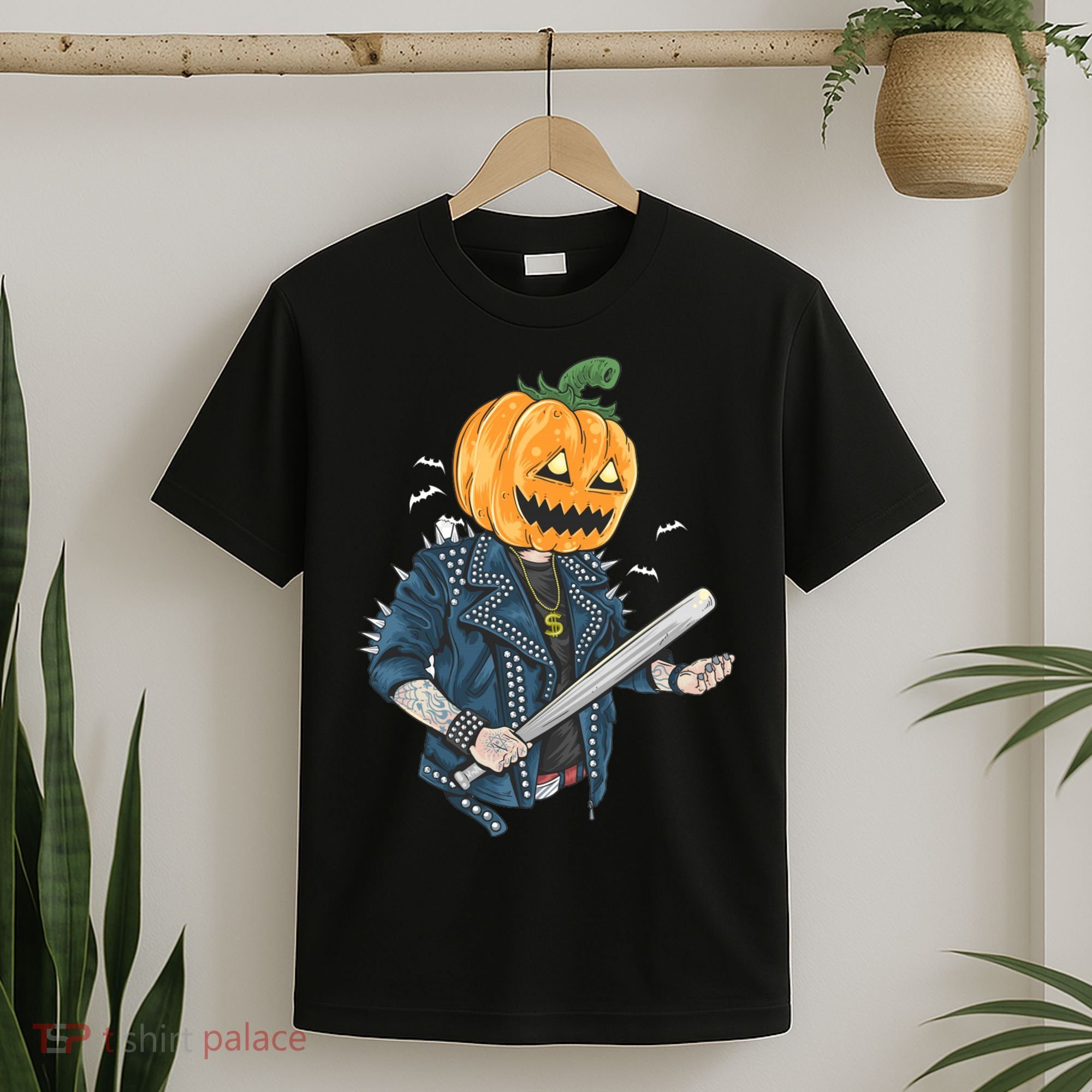 Jack O Lantern Gangster Gang T-Shirt