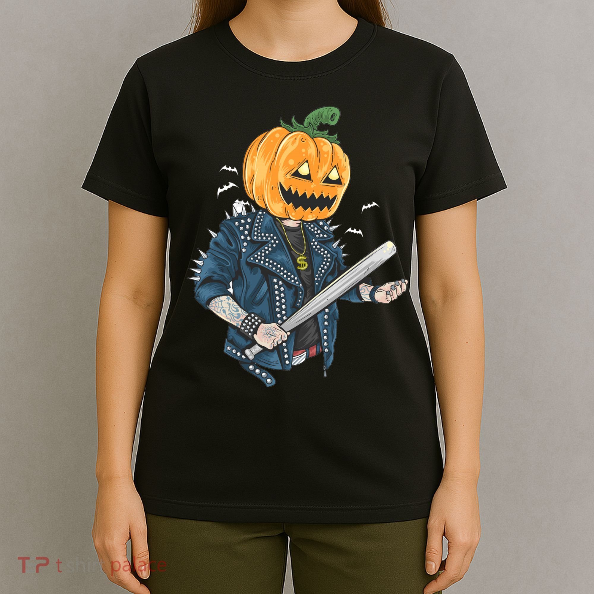 Jack O Lantern Gangster Gang T-Shirt