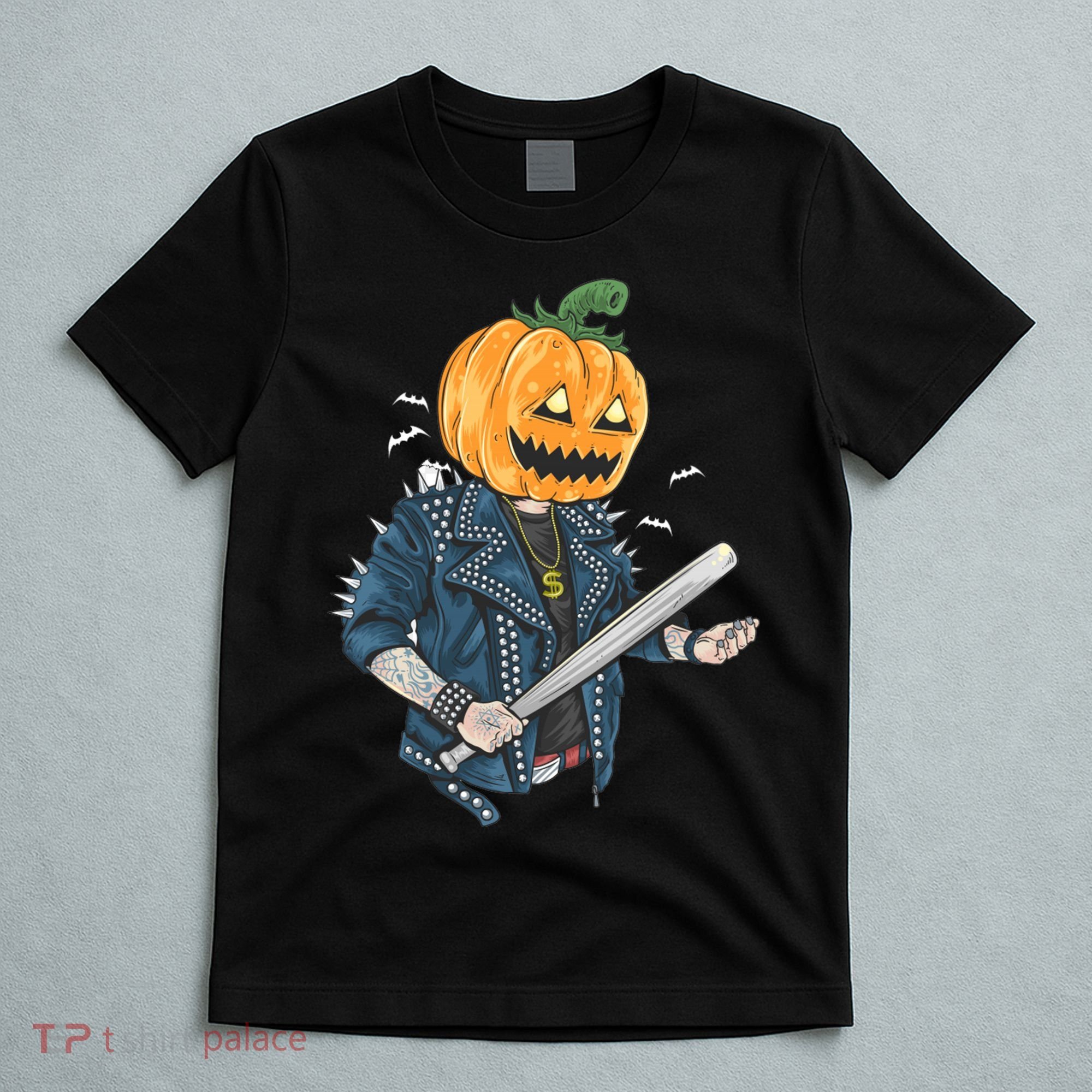 Jack O Lantern Gangster Gang T-Shirt