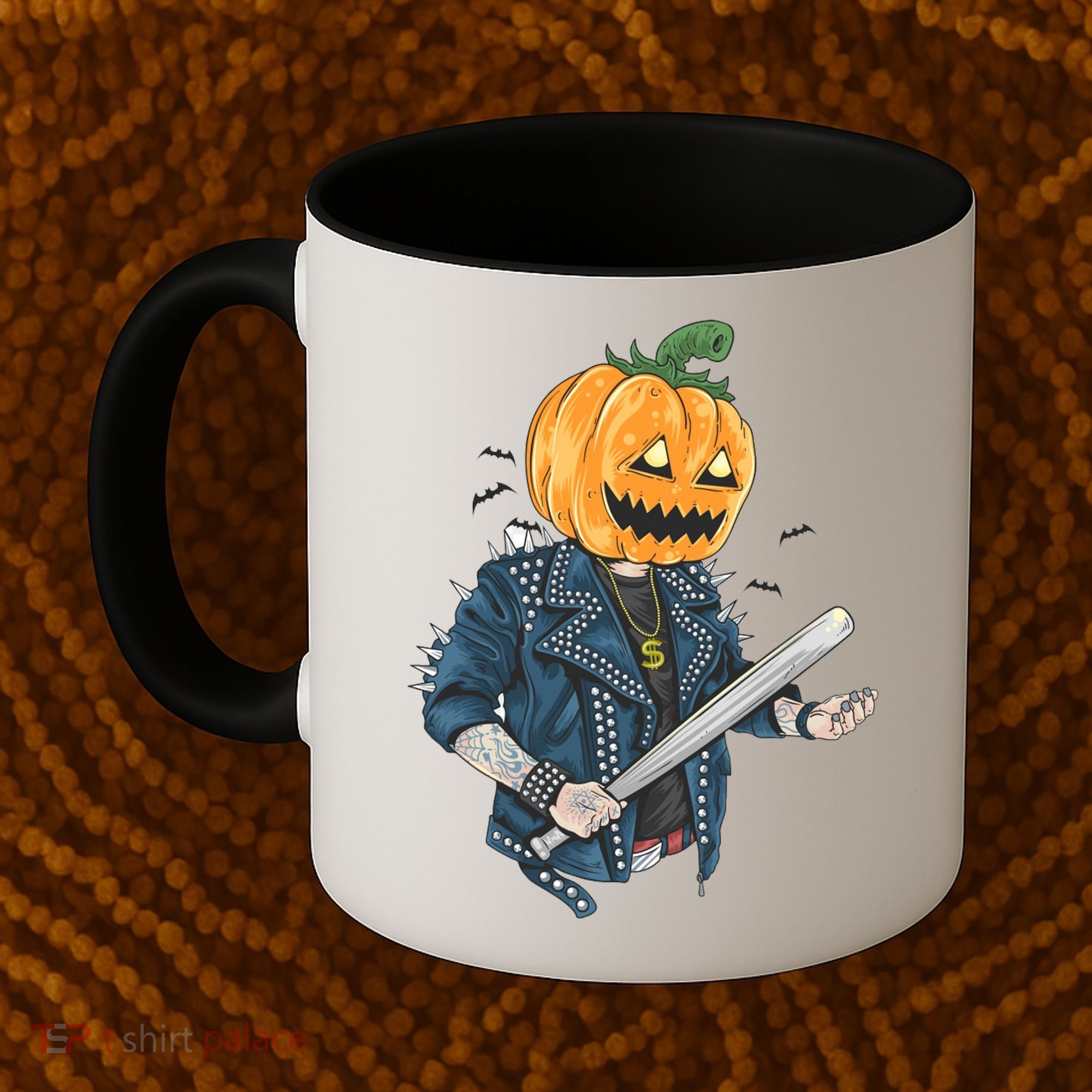 Jack O Lantern Gangster Gang Coffee Mug