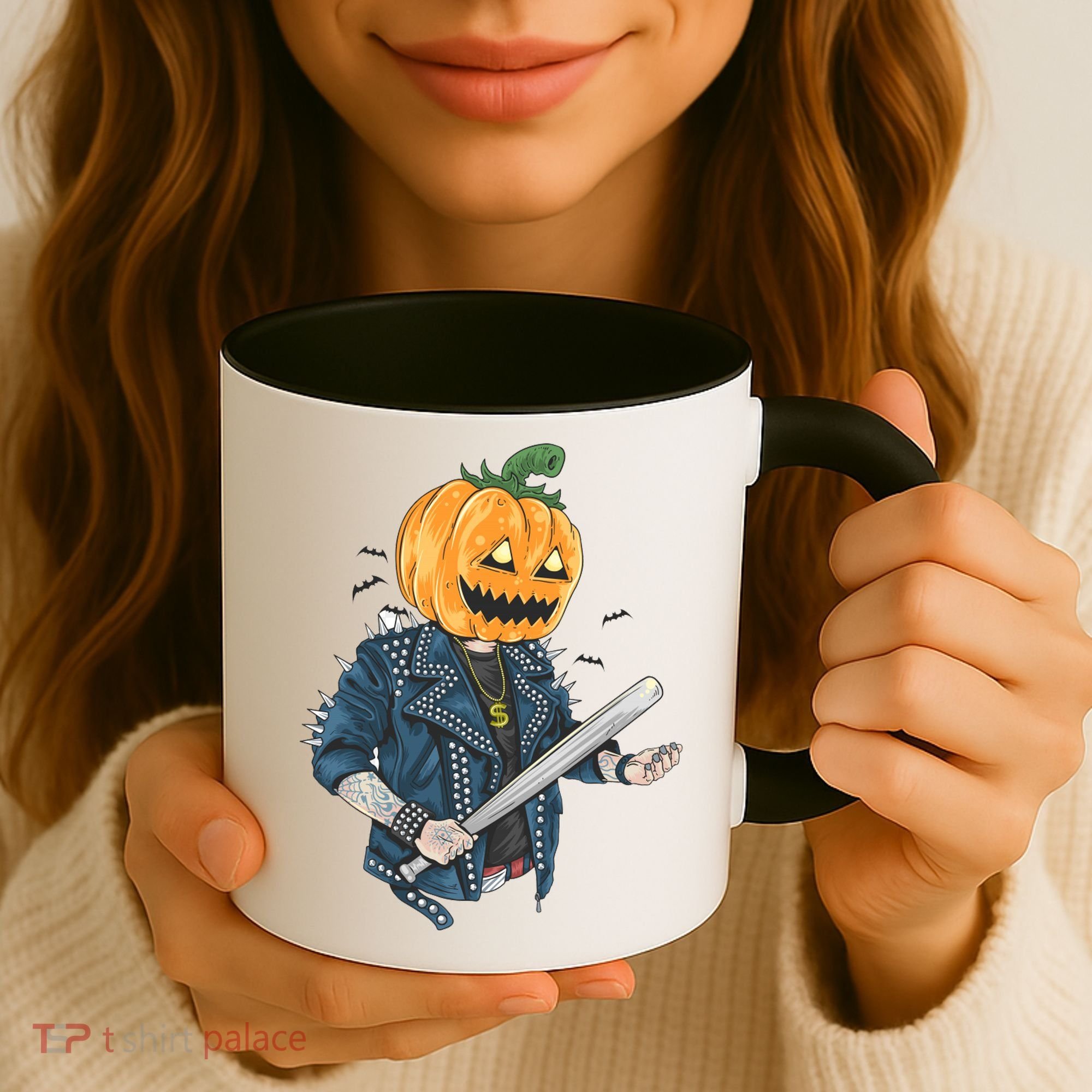 Jack O Lantern Gangster Gang Coffee Mug