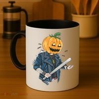 Jack O Lantern Gangster Gang Coffee Mug thumb 4