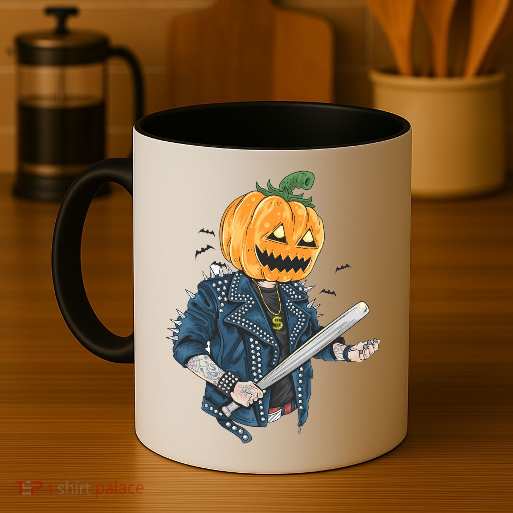 Jack O Lantern Gangster Gang Coffee Mug