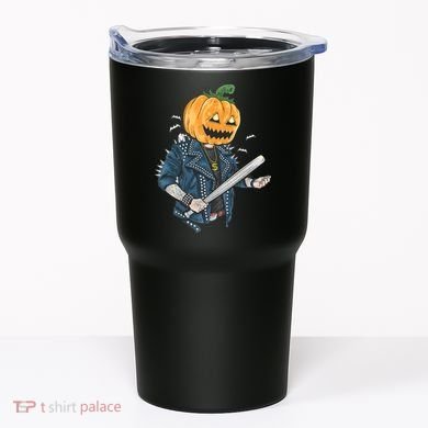 Jack O Lantern Gangster Gang Tumbler