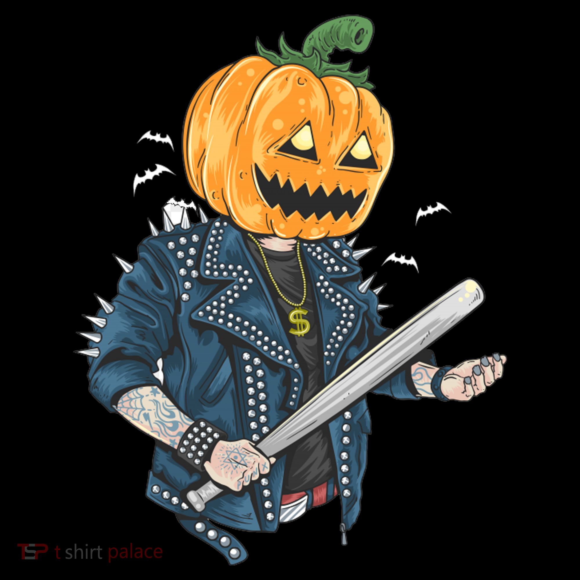Jack O Lantern Gangster Gang Mousepad