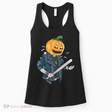 Jack O Lantern Gangster Gang Women's Tank Top