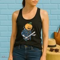 Jack O Lantern Gangster Gang Women's Tank Top thumb 2