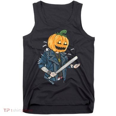 Jack O Lantern Gangster Gang Tank Top