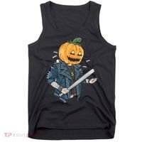 Jack O Lantern Gangster Gang Tank Top thumb 0