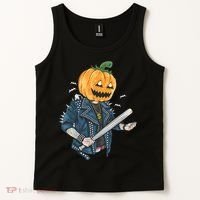 Jack O Lantern Gangster Gang Tank Top thumb 2