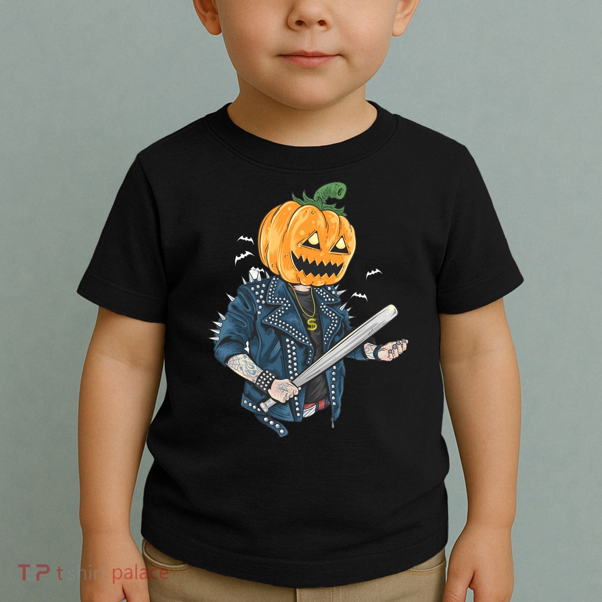 Jack O Lantern Gangster Gang Toddler T-Shirt