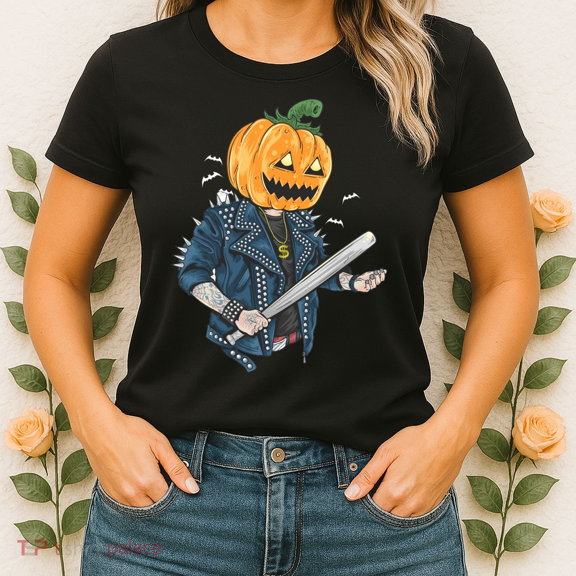 Jack O Lantern Gangster Gang Women's T-Shirt