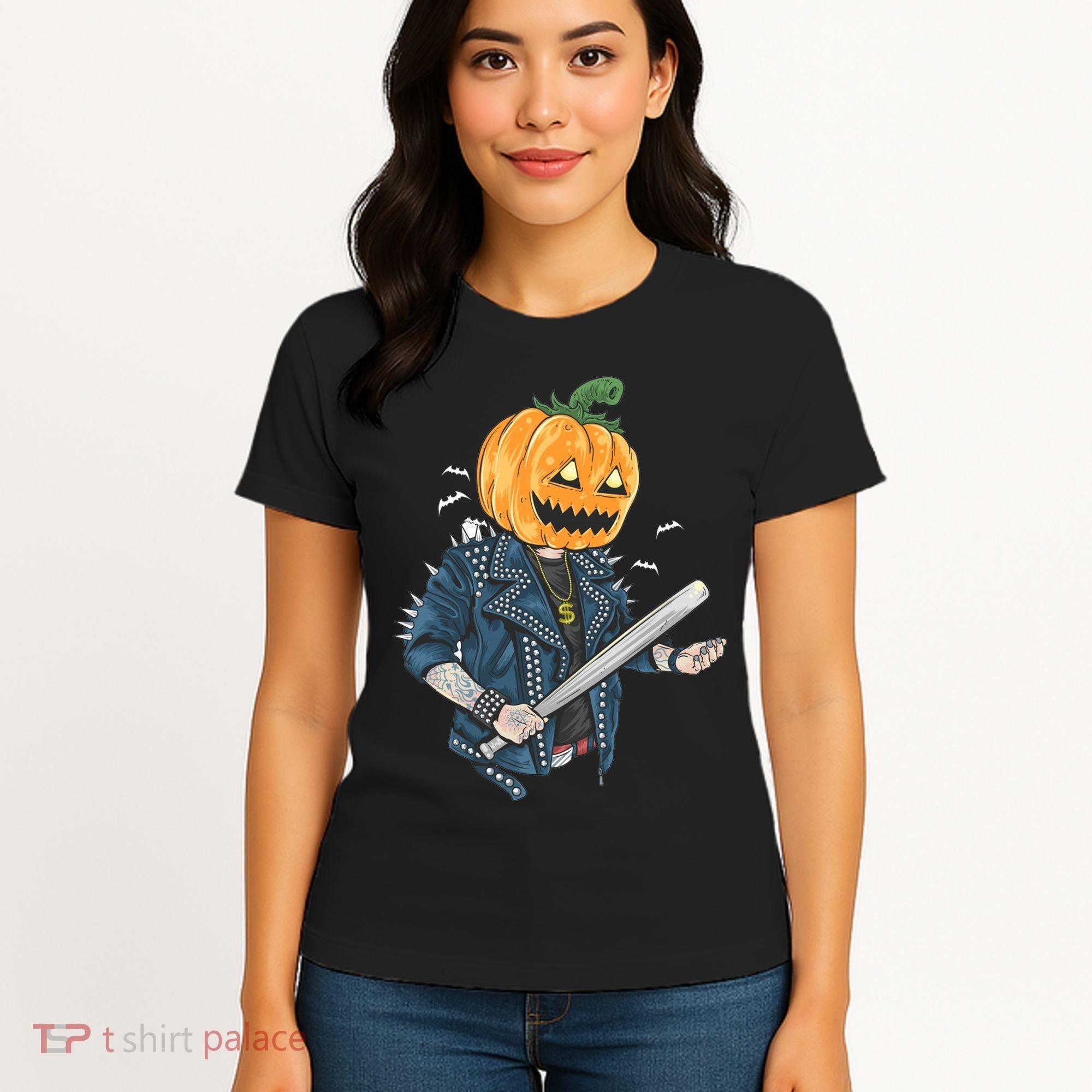 Jack O Lantern Gangster Gang Women's T-Shirt