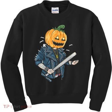 Jack O Lantern Gangster Gang Kids Sweatshirt