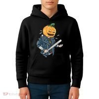 Jack O Lantern Gangster Gang Kids Hoodie thumb 4
