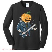 Jack O Lantern Gangster Gang Kids Long Sleeve Shirt thumb 0