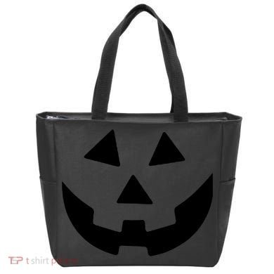 Jack O Lantern Pumpkin Halloween Costume Tote Bag
