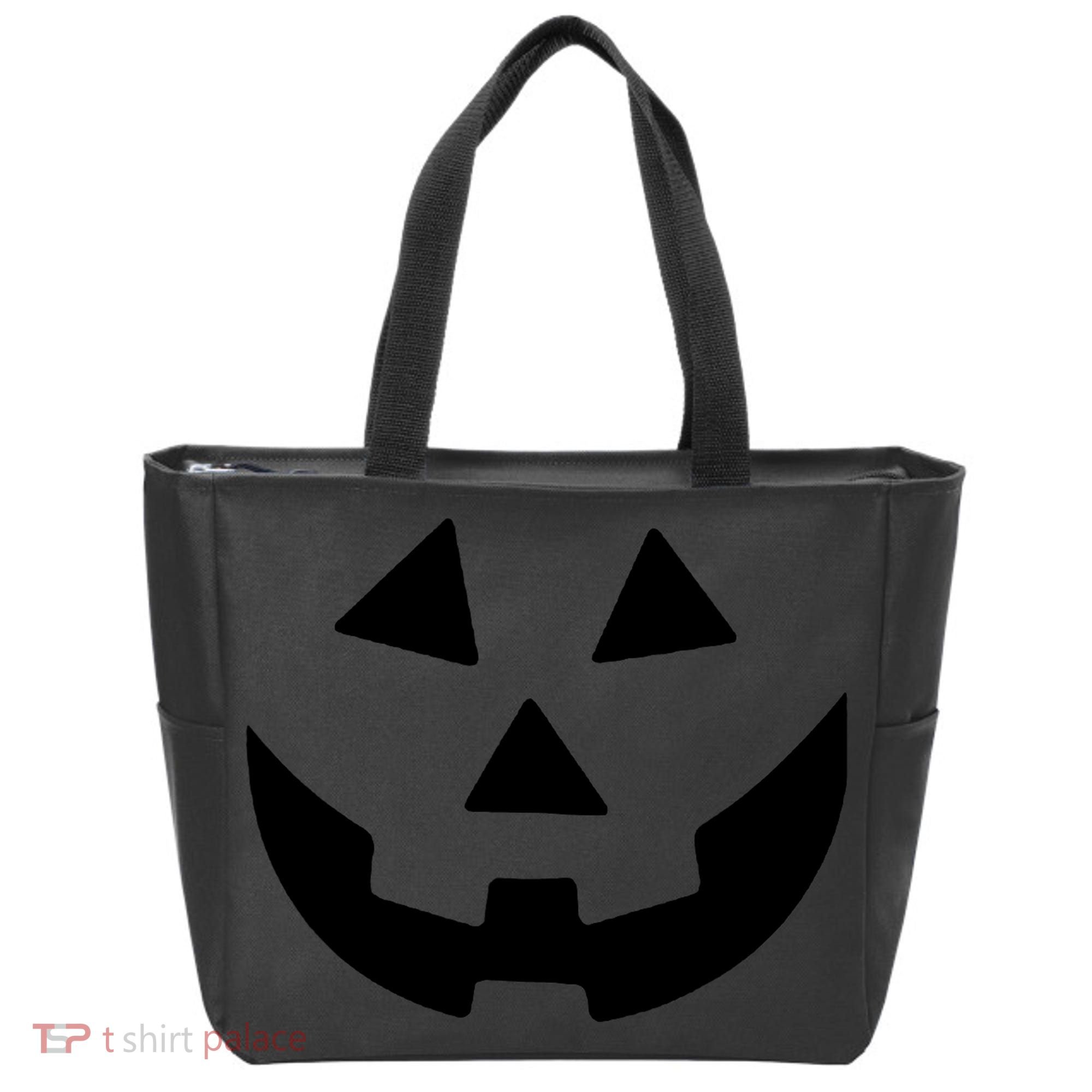 Jack O Lantern Pumpkin Halloween Costume Tote Bag