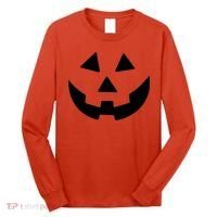Jack O Lantern Pumpkin Halloween Costume Long Sleeve Shirt thumb 0