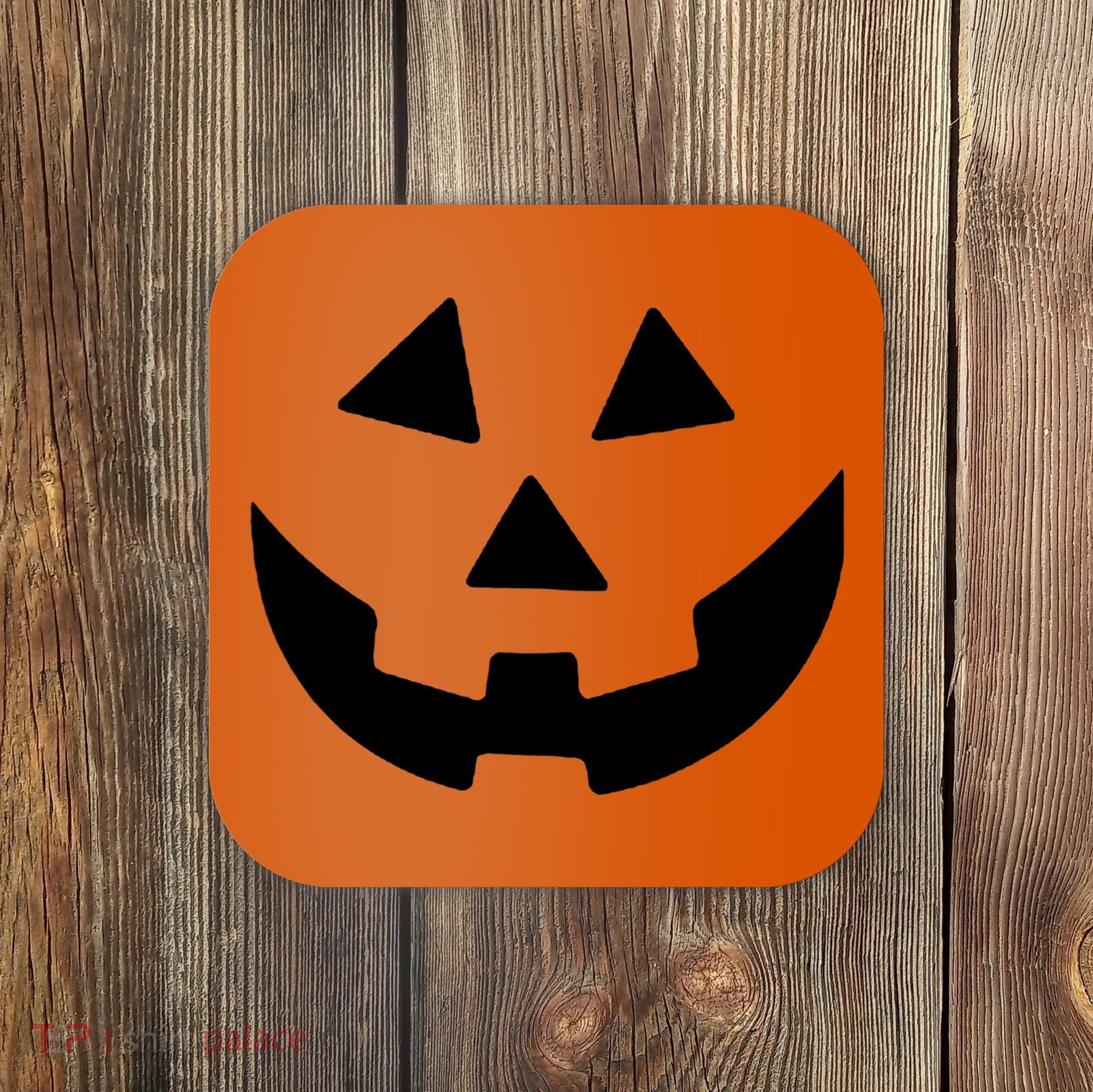 Jack O Lantern Pumpkin Halloween Costume Coaster