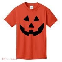 Jack O Lantern Pumpkin Halloween Costume Kids T-Shirt thumb 0