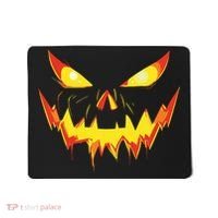 Jack O Lantern Face Pumpkin Scary Halloween Costume Funny Mousepad thumb 0