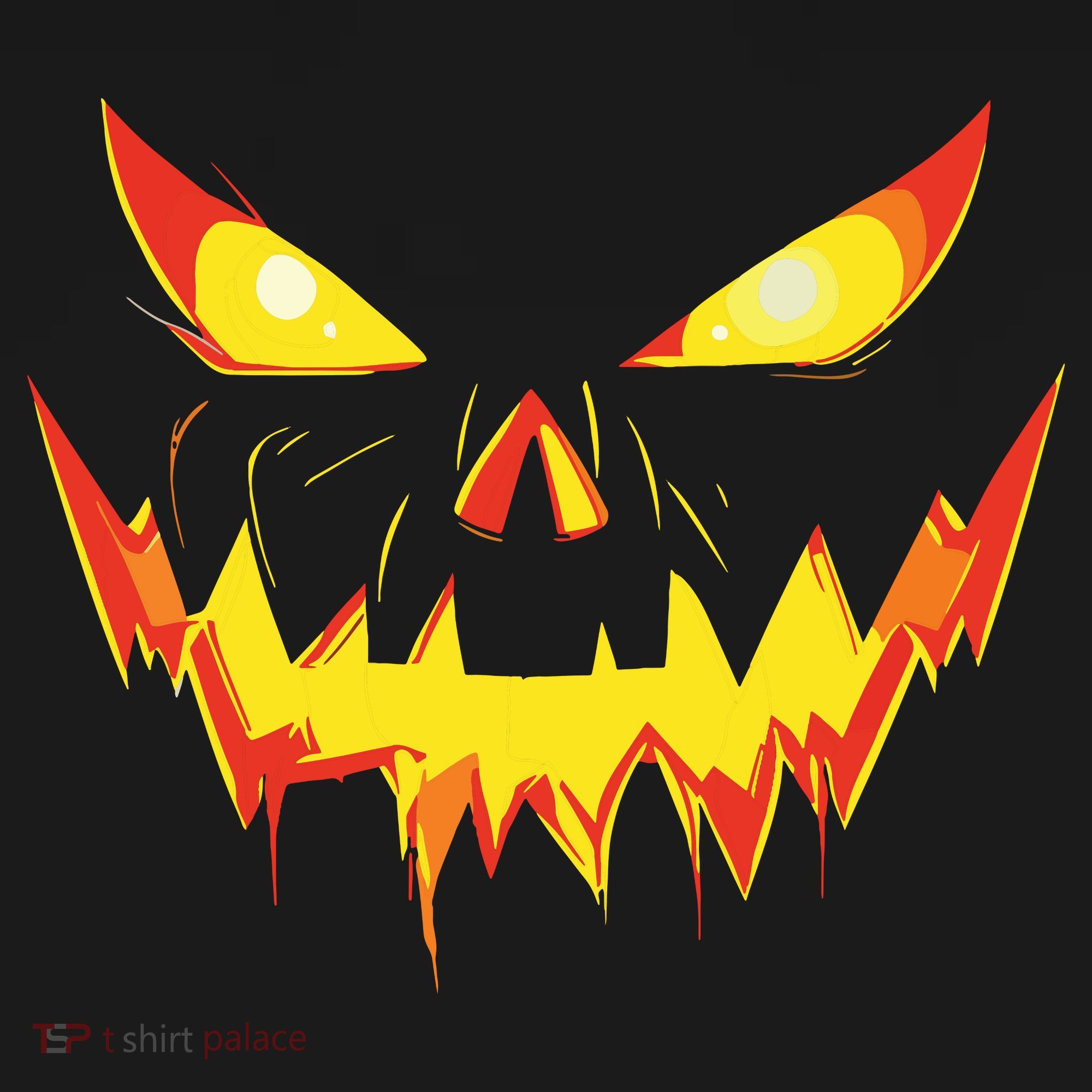 Jack O Lantern Face Pumpkin Scary Halloween Costume Funny Women's Tank Top