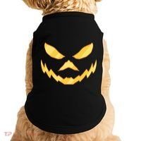 Jack O Lantern Face Halloween Spooky Doggie Tank thumb 0