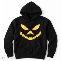 Jack O Lantern Face Halloween Spooky Hoodie thumb 0