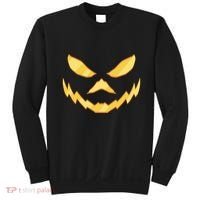 Jack O Lantern Face Halloween Spooky Sweatshirt thumb 0