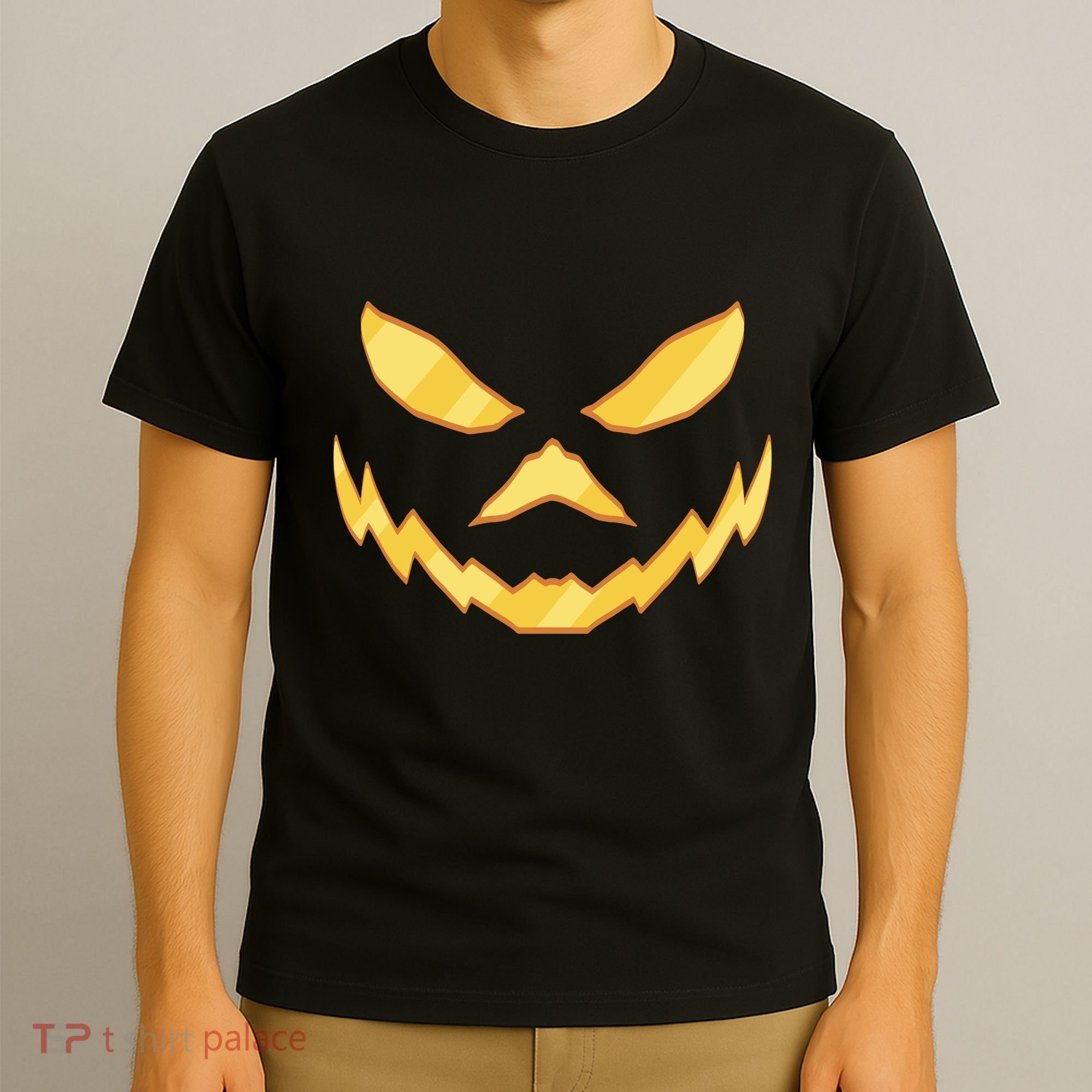 Jack O Lantern Face Halloween Spooky T-Shirt