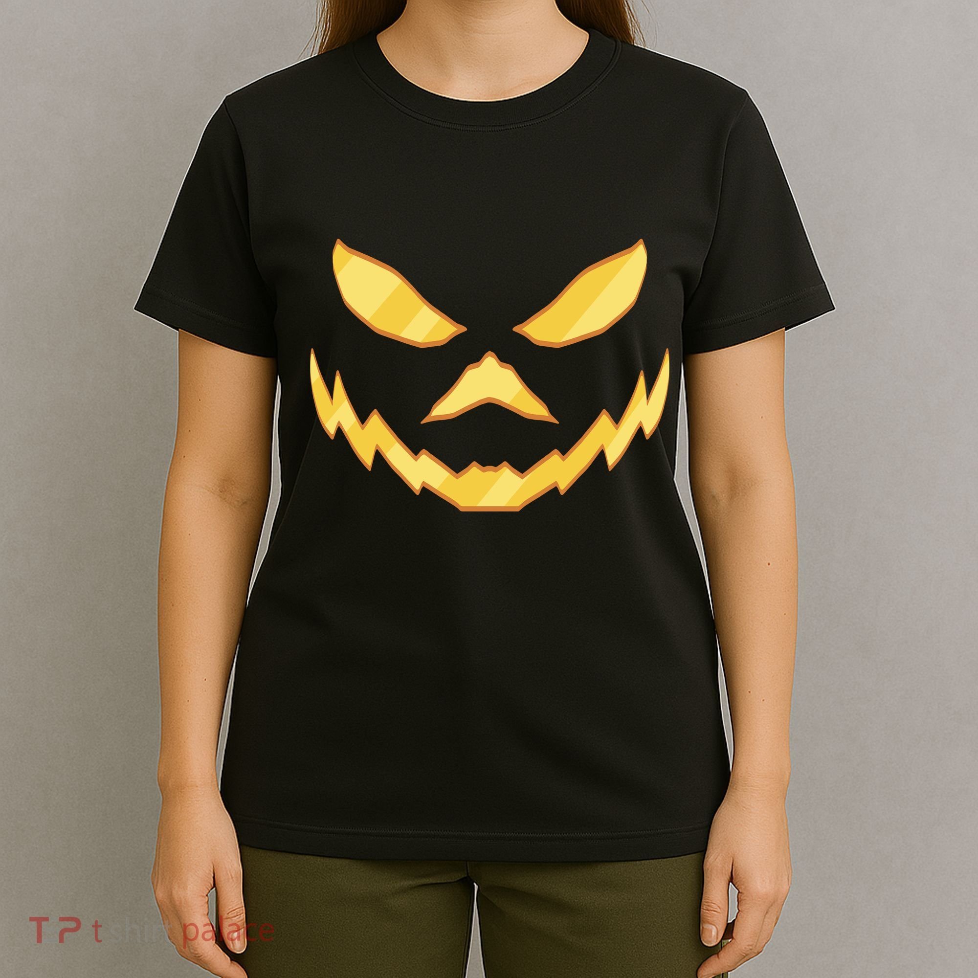 Jack O Lantern Face Halloween Spooky T-Shirt
