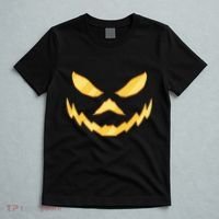 Jack O Lantern Face Halloween Spooky T-Shirt thumb 5