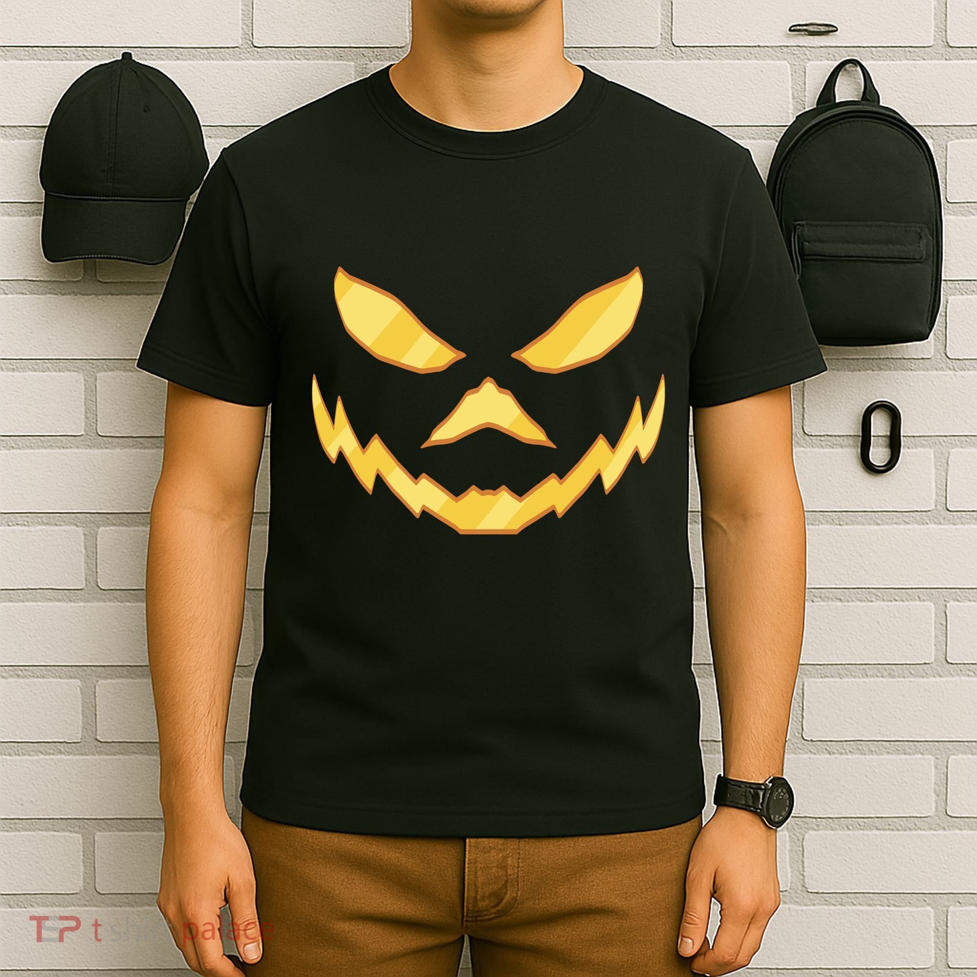 Jack O Lantern Face Halloween Spooky T-Shirt