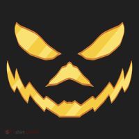 Jack O Lantern Face Halloween Spooky Beanie thumb 2