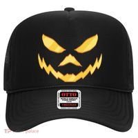 Jack O Lantern Face Halloween Spooky Hat thumb 0