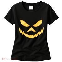 Jack O Lantern Face Halloween Spooky Women's T-Shirt thumb 0