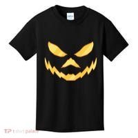 Jack O Lantern Face Halloween Spooky Kids T-Shirt thumb 0