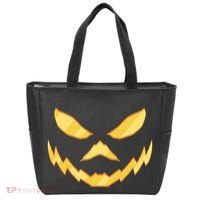 Jack O Lantern Face Halloween Spooky Tote Bag thumb 0