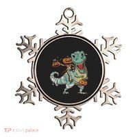 Jack O Lantern Riding T Rex Ornament thumb 0