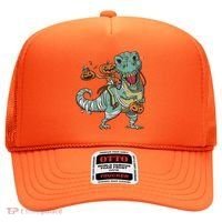 Jack O Lantern Riding T Rex Hat thumb 0