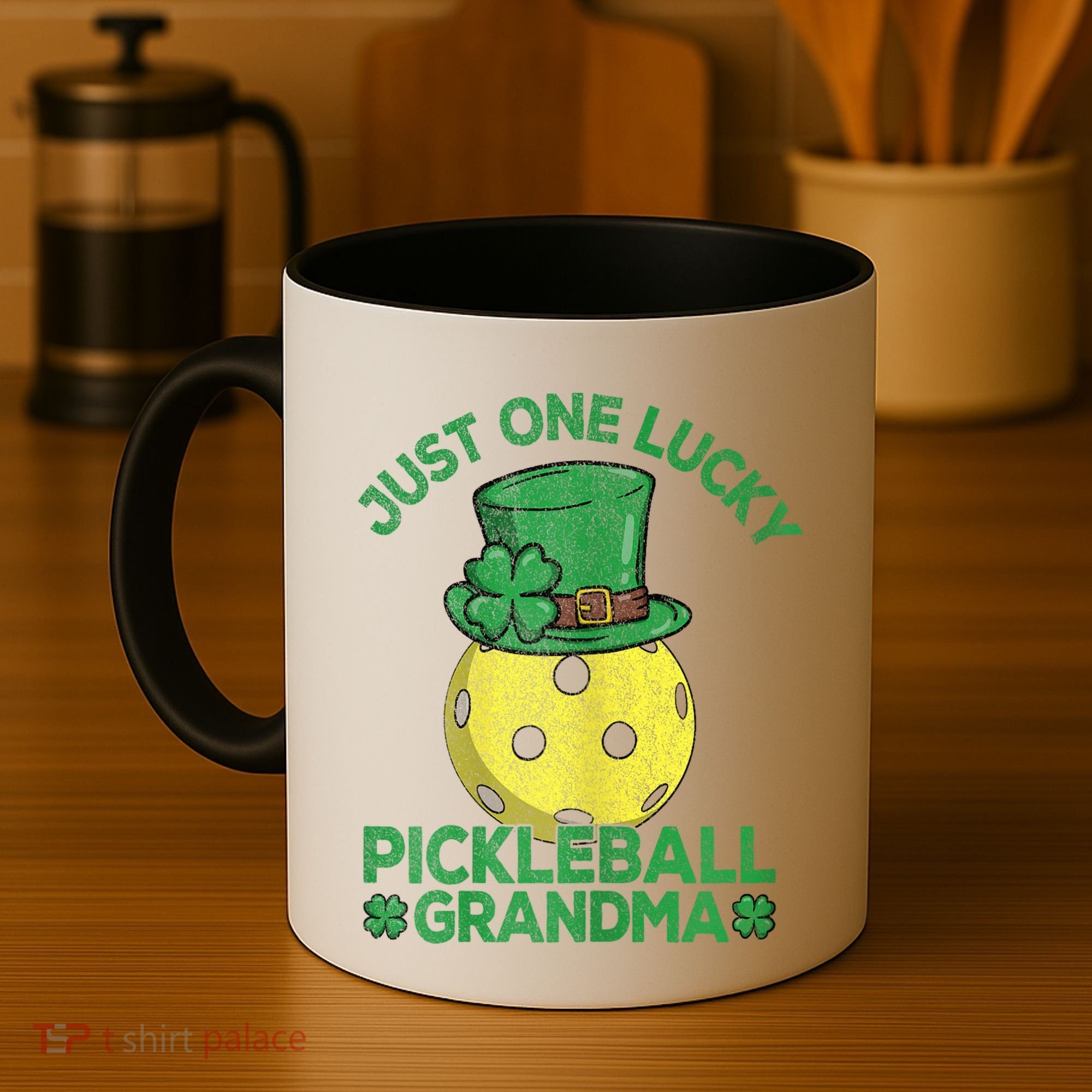 Just One Lucky Pickleball Grandma St Patricks Day Coffee Mug