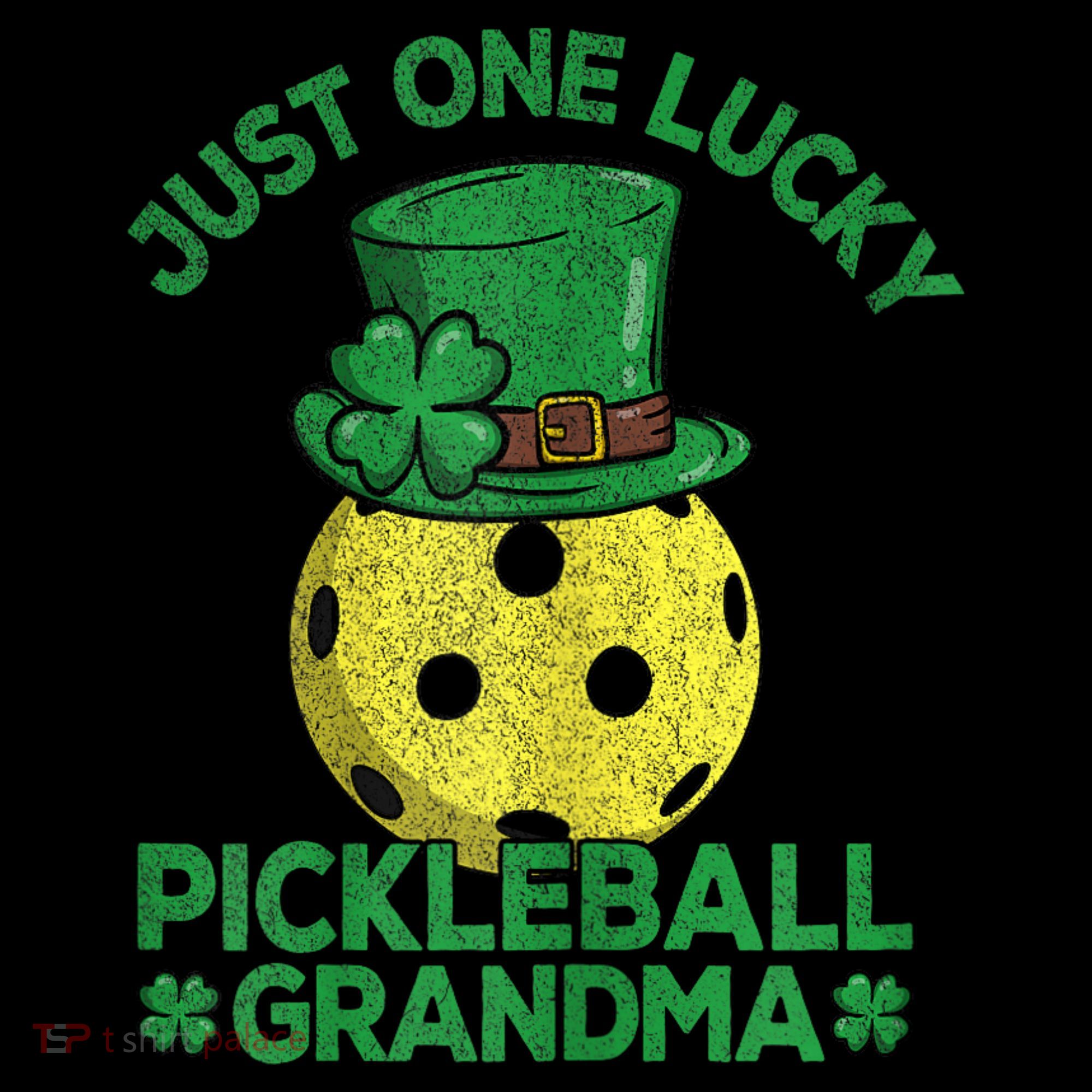 Just One Lucky Pickleball Grandma St Patricks Day Coffee Mug