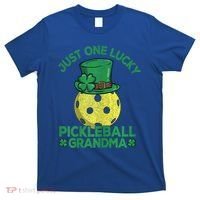 Just One Lucky Pickleball Grandma St Patricks Day T-Shirt thumb 0