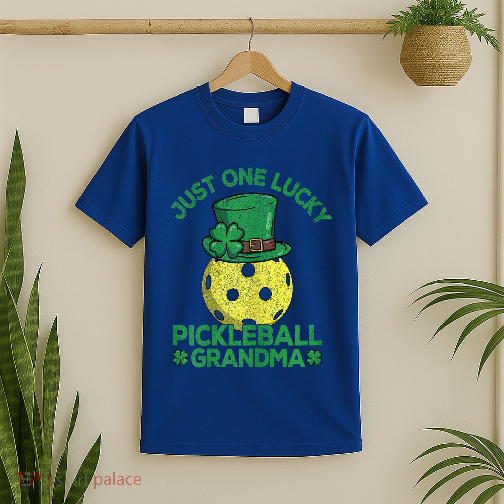 Just One Lucky Pickleball Grandma St Patricks Day T-Shirt
