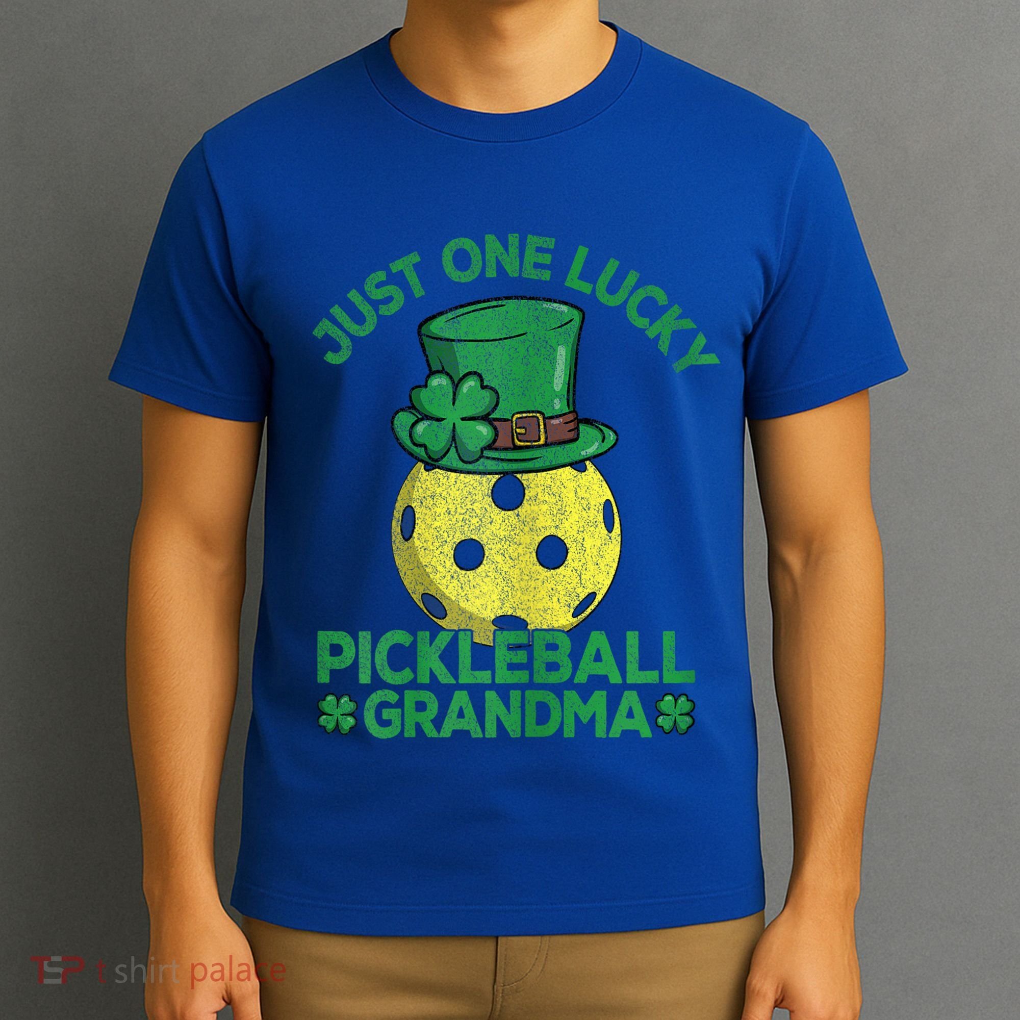 Just One Lucky Pickleball Grandma St Patricks Day T-Shirt
