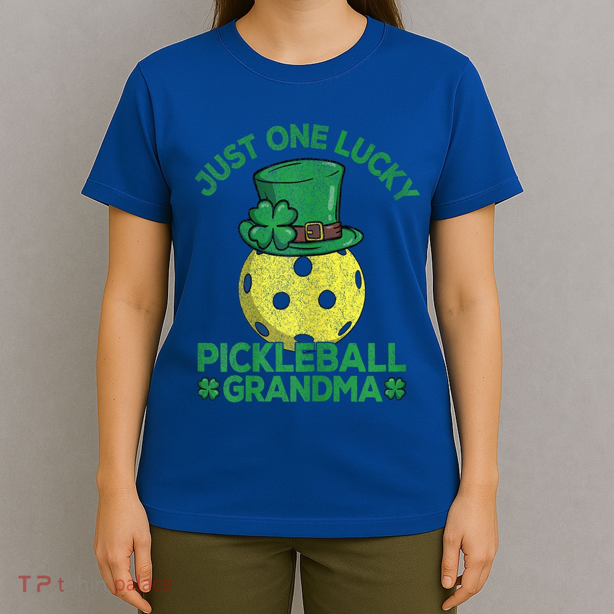 Just One Lucky Pickleball Grandma St Patricks Day T-Shirt
