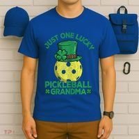 Just One Lucky Pickleball Grandma St Patricks Day T-Shirt thumb 6