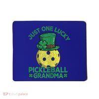 Just One Lucky Pickleball Grandma St Patricks Day Mousepad thumb 0