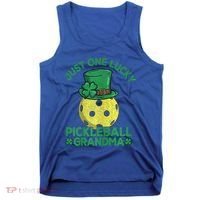 Just One Lucky Pickleball Grandma St Patricks Day Tank Top thumb 0